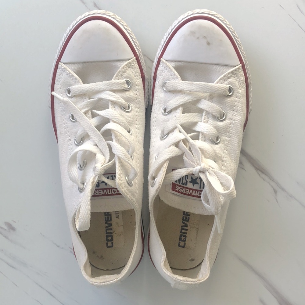 White Converse